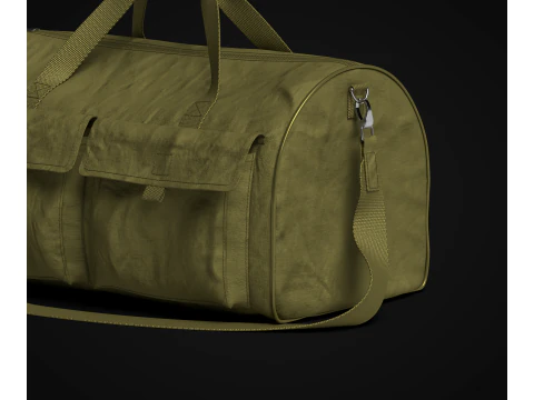 Travel Duffel Bag 3D Model