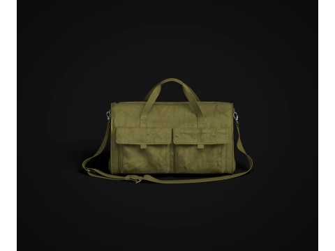 Travel Duffel Bag 3D Model