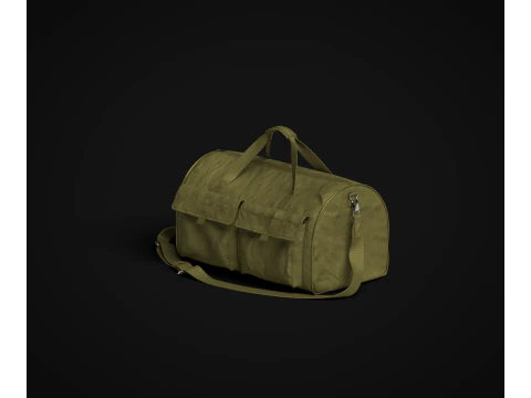 Travel Duffel Bag 3D Model