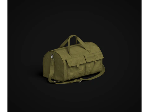 Travel Duffel Bag 3D Model