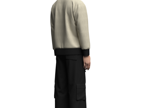 Male Outfit 3Dモデル