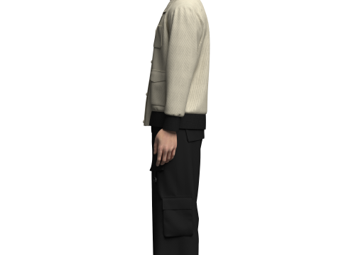 Male Outfit 3Dモデル