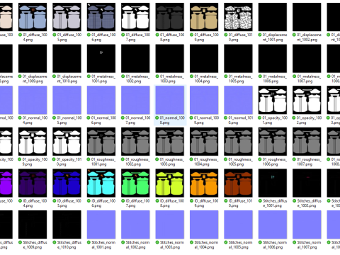 Shirt On Steel Hanger Model 3D