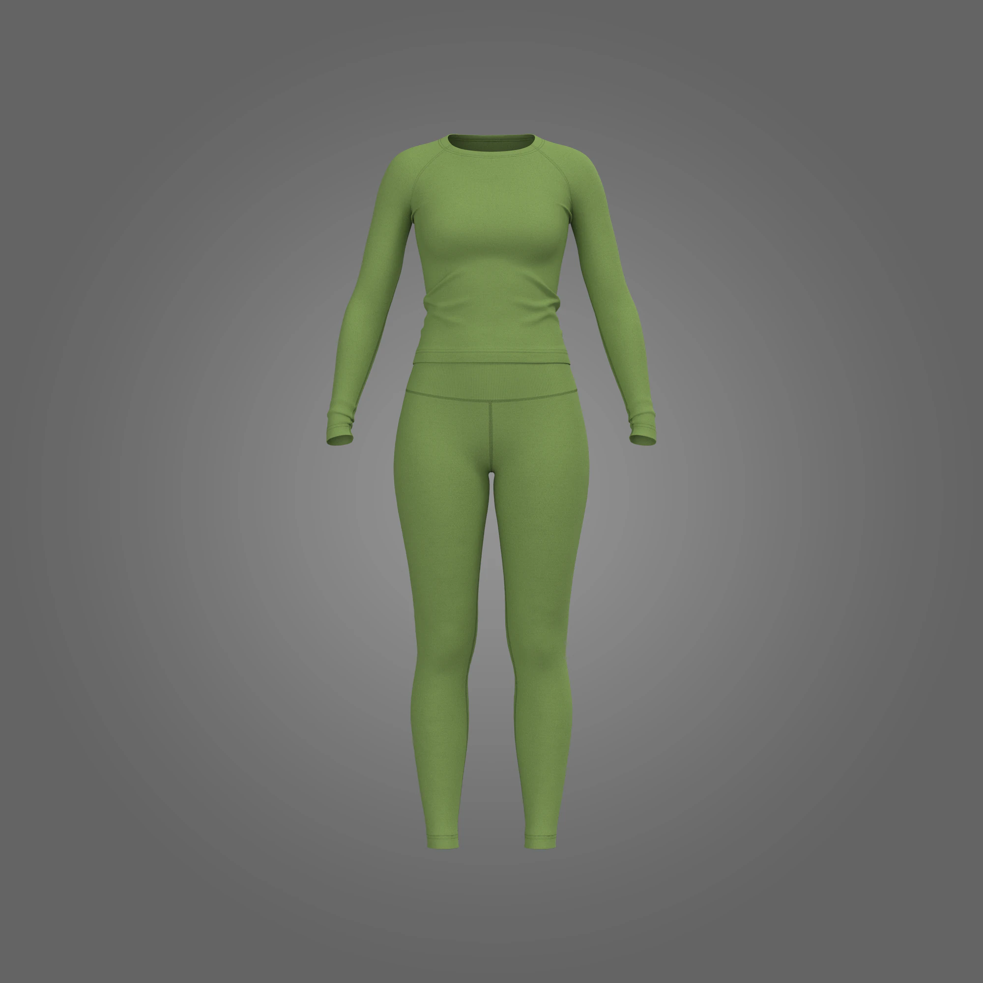 Female Active Wear 3D Model .c4d .max .obj .3ds .fbx .stl .blend 