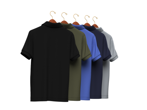 Polo On Hanger 3D Model