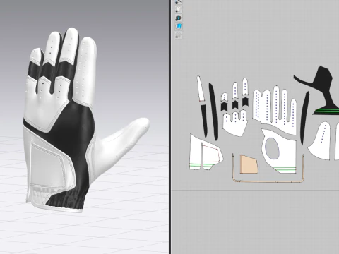 Gloves 3D Model