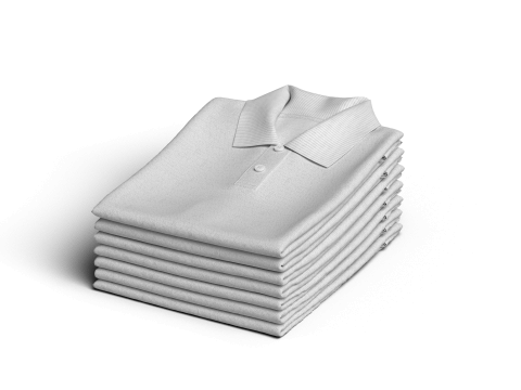 Folded 7 Pile Polo Modelo 3D