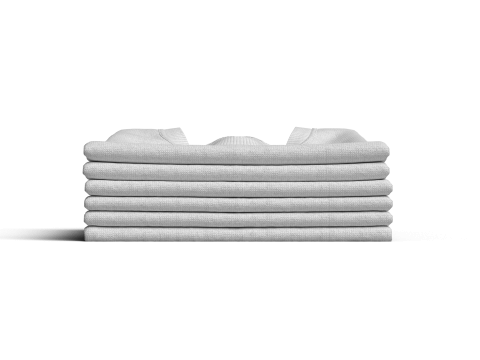 Folded 6 Pile T-Shirt Modelo 3D