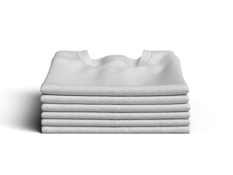 Folded 6 Pile T-Shirt Modelo 3D