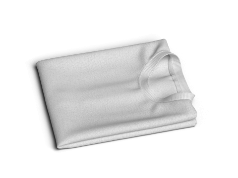 Folded T-Shirt 3D मॉडल
