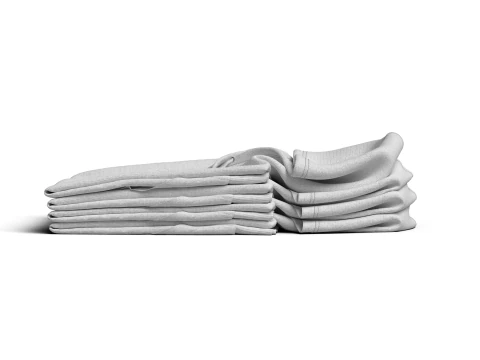 Folded 4 Pile Hoodie 3D Model