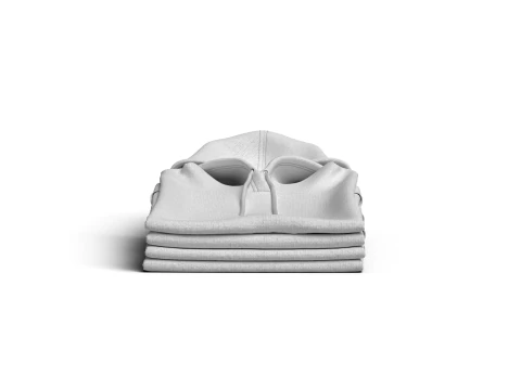 Folded 4 Pile Hoodie 3D Model