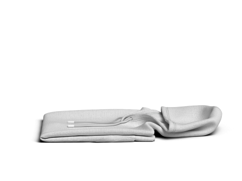 Folded hoodie 3D Model