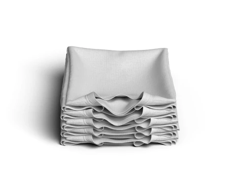 Folded 5 Pile Sweatshirt 3D Model