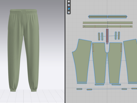 Male Jogger Modello 3D