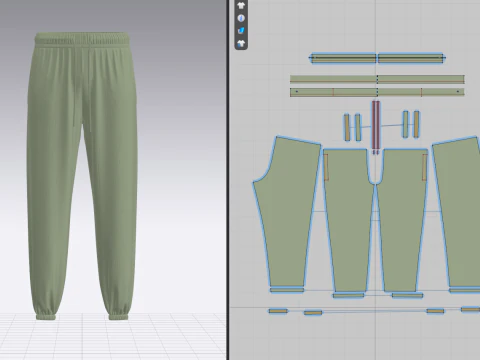 Male Jogger 3D Model