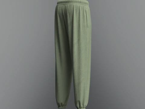 Male Jogger 3D Model