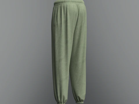 Male Jogger 3D Model