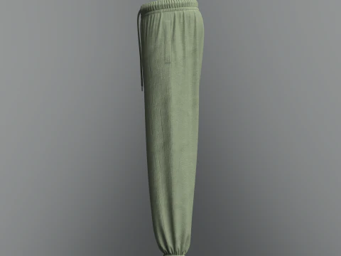 Male Jogger 3D Model