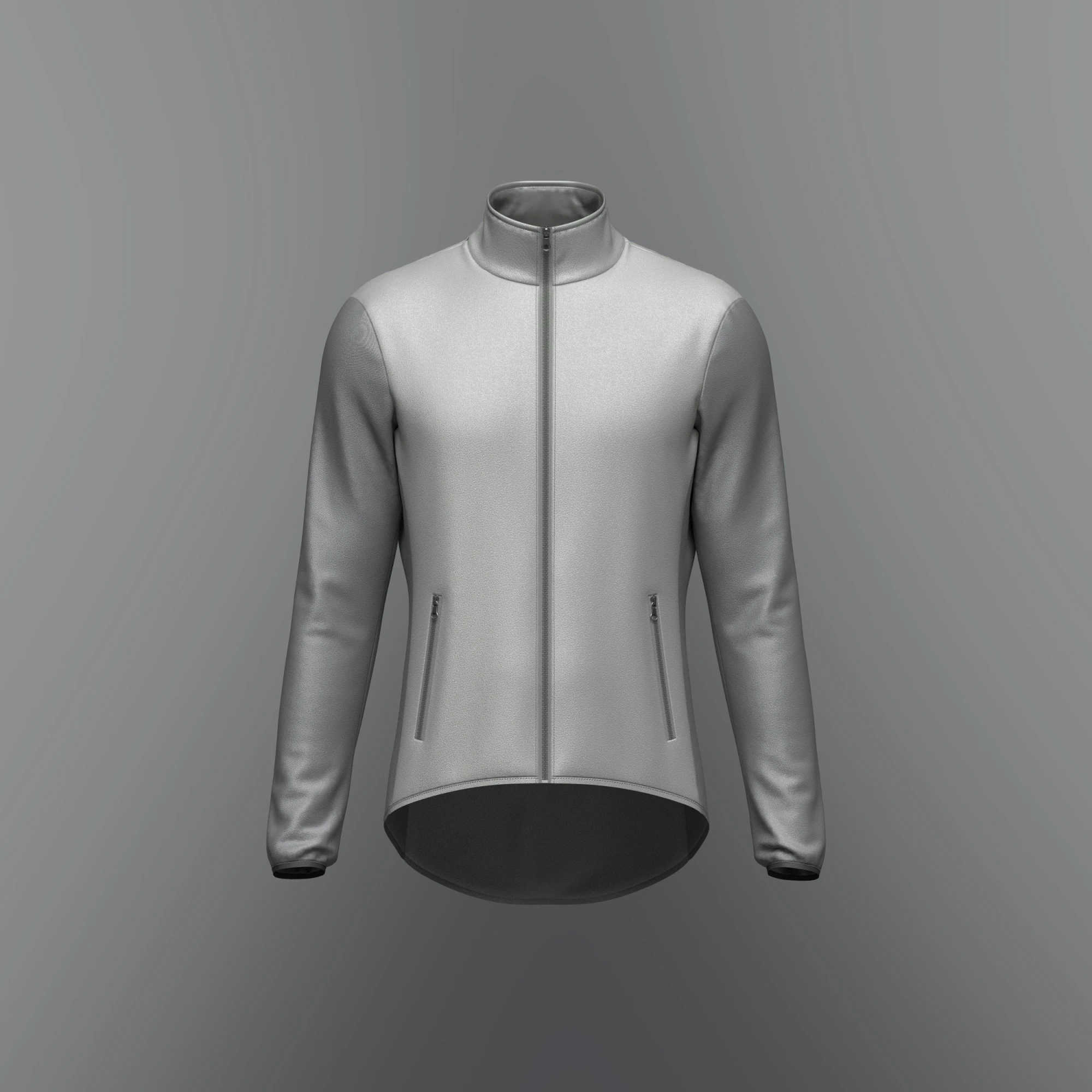 Male cycling jacket 3D Model .c4d .max .obj .3ds .fbx .stl .blend