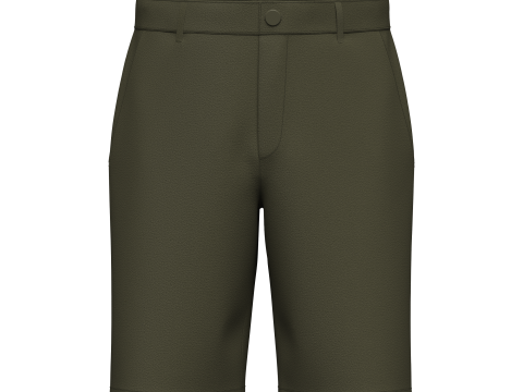 男平角短裤 3D 模型