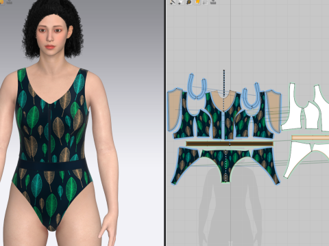 Body Suit Modello 3D
