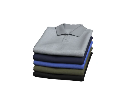 P&oacute;los dobrados Modelo 3D