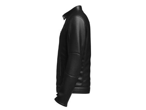 Male Biker Jacket 3D Model