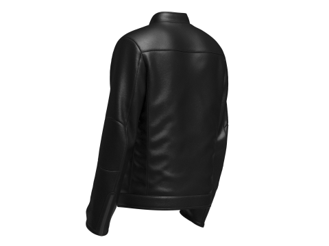 Male Biker Jacket 3D Model