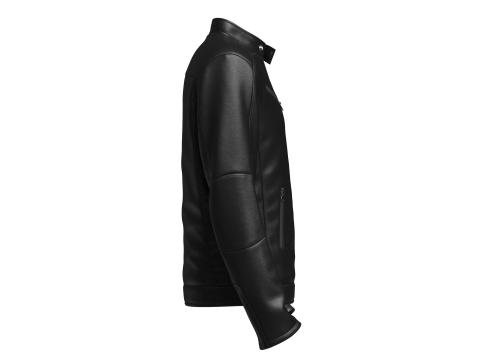 Male Biker Jacket 3D Model