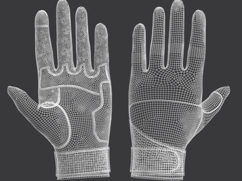 Gloves 3D Model