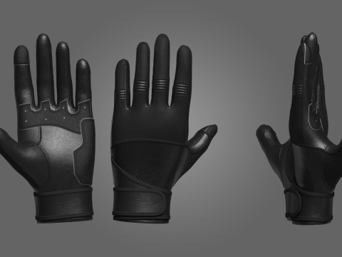 Gloves 3Dモデル