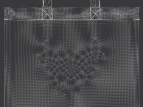 Tote Bag Modelo 3D