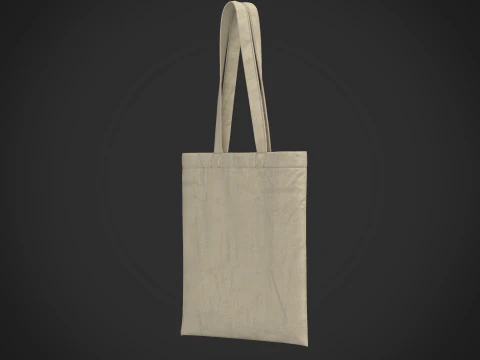 Tote Bag 3D Model