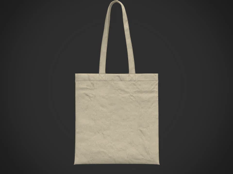 Tote Bag 3D Model