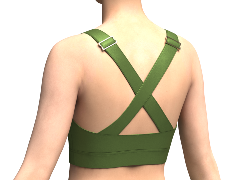 Top And Skirt Modelo 3D