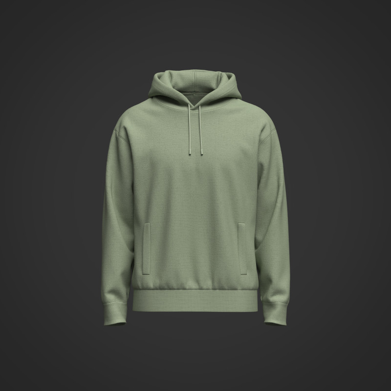 Mans Hoodie Modelo 3D .c4d .max .obj .3ds .fbx .stl .blend