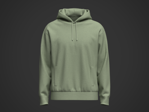 Mans Hoodie Modelo 3D