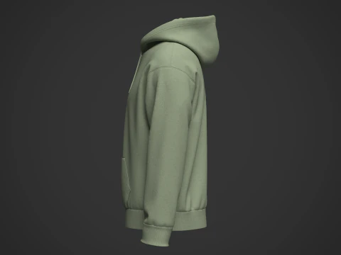 Sudadera con capucha para hombre modelo 3d Modelo 3D