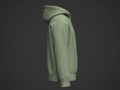 Sudadera con capucha para hombre modelo 3d Modelo 3D
