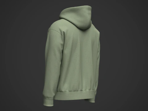 Sudadera con capucha para hombre modelo 3d Modelo 3D