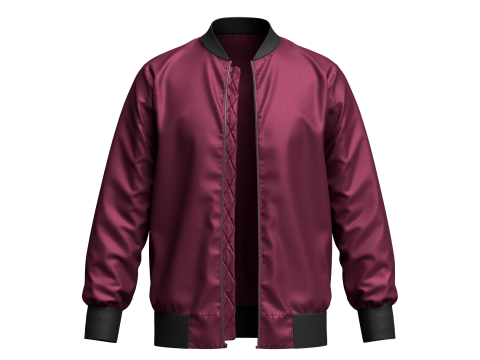 Bomber Jacket 3D मॉडल