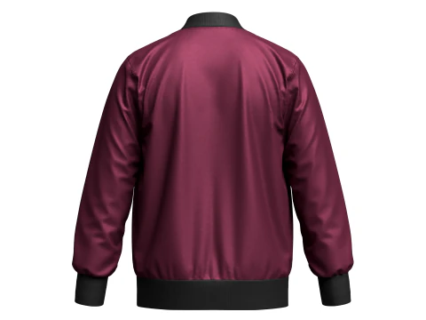 Bomber Jacket 3D Model