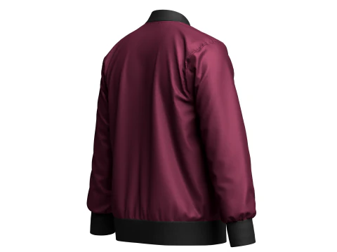 Bomber Jacket 3D Model