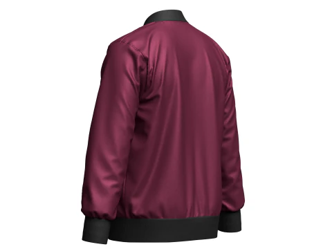Bomber Jacket 3D Model