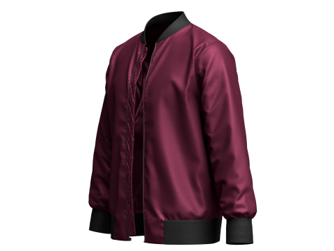 Bomber Jacket 3D मॉडल