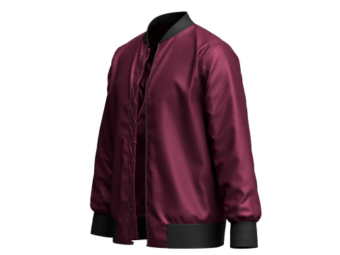Bomber Jacket 3D Model