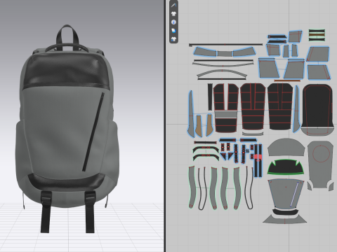 Back Pack Modelo 3D