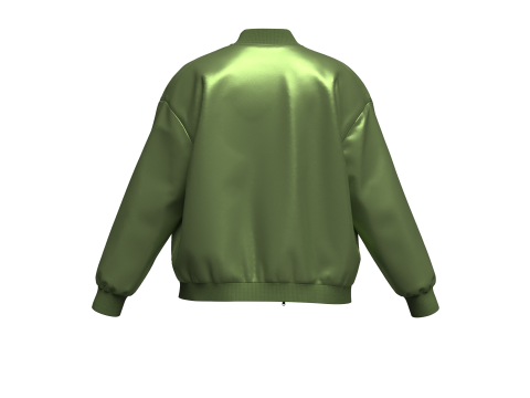 Female Bomber Jacket 3D-Modell