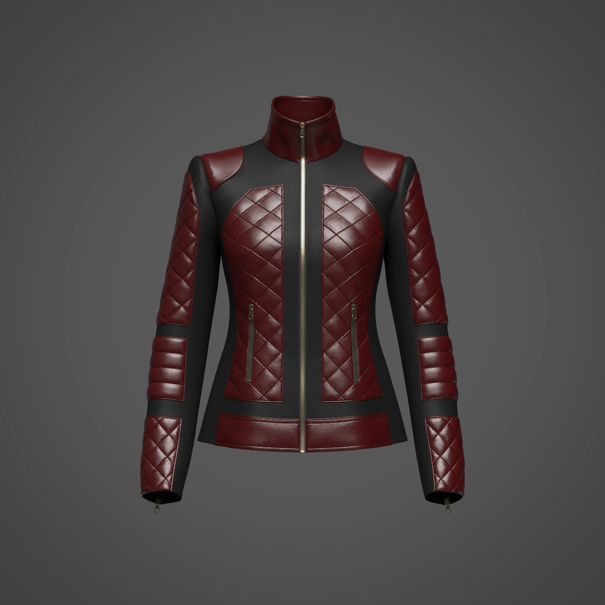 Giacca femminile Modello 3D .c4d .max .obj .3ds .fbx .stl .blend 